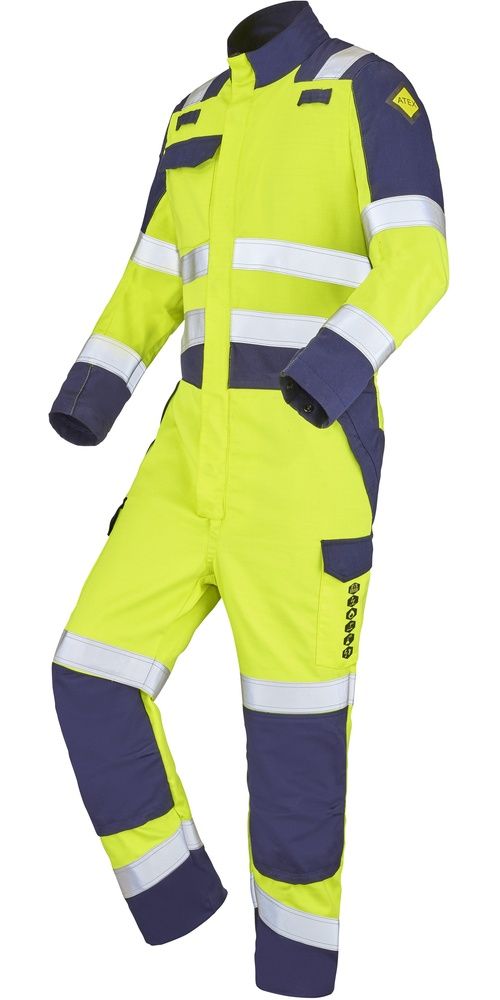 CepovettOverall1ReissverschlussAtexHv320XpMedusa9G723004FluoYellowNavy-XS