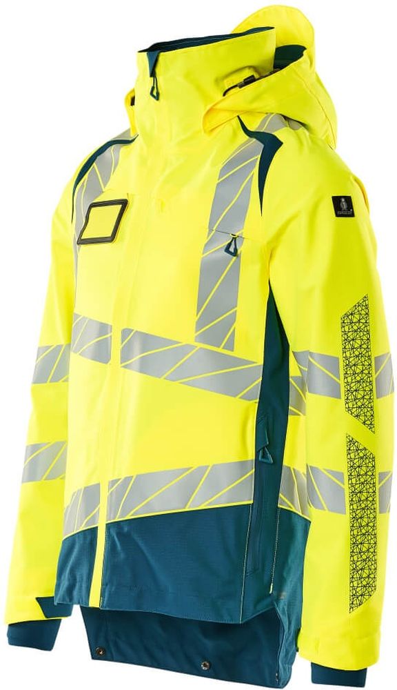 MascotHardShellJackeAccelerateSafe19301-231Hi-visGelbDunkelpetroleum-XXL