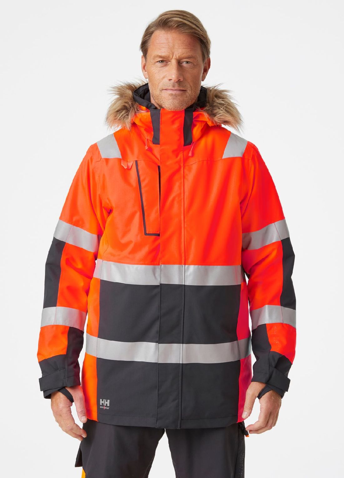 HellyHansenJackeAlna20WinterParkaOrangeEbony