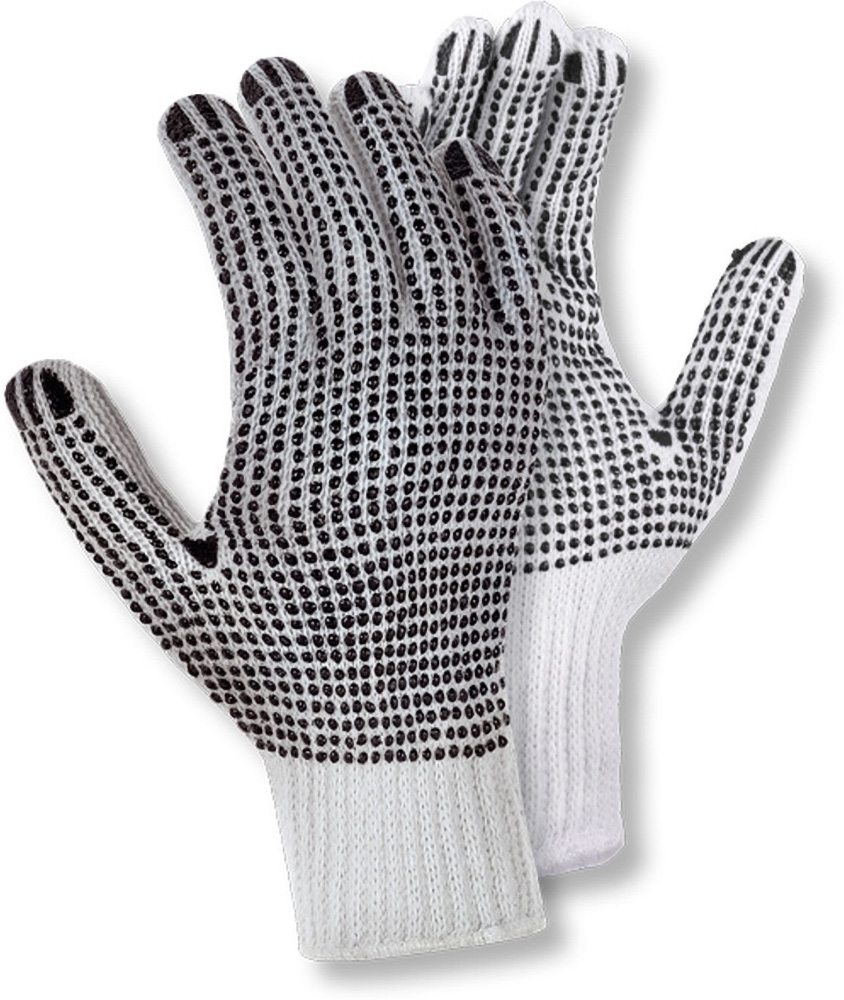 teXXorGrobstrick-HandschuheBaumwollePolyester12Paar1935