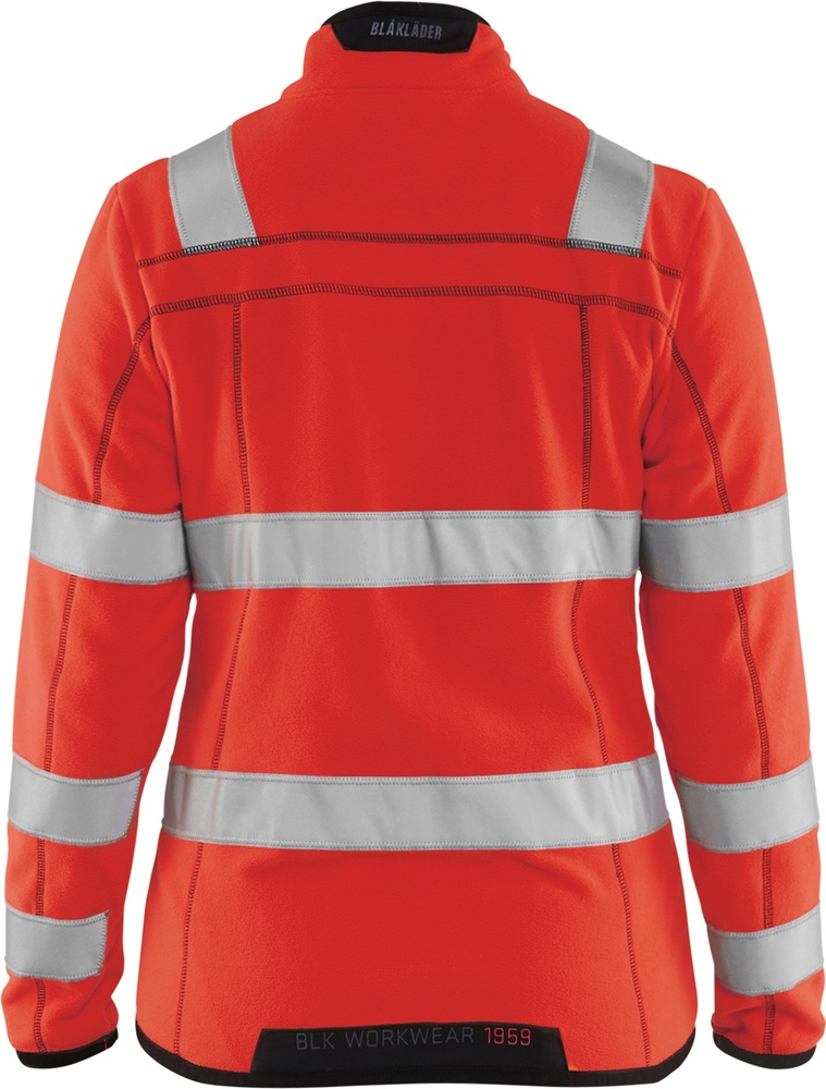 BlklderDamenArbeitsjackeHighVisMicrofleeceJacke49661010Rot-L