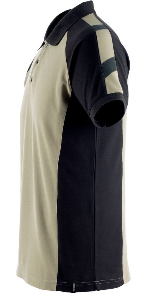 MascotPolo-ShirtBottropUnique50569-961HellkhakiSchwarz-XXL