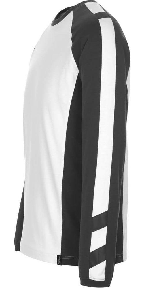 MascotT-ShirtLangarmBielefeldUnique50568-959WeiDunkelanthrazit-XXL