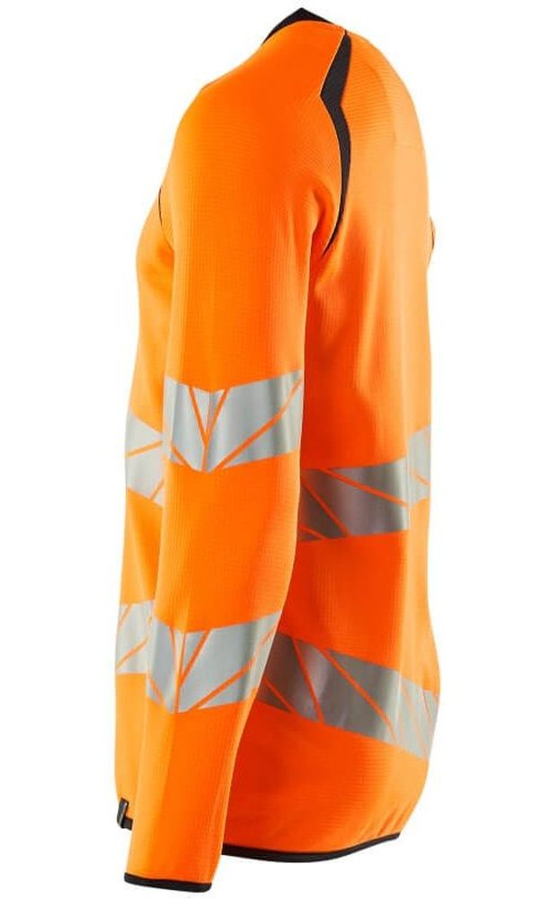 MascotSweatshirtAccelerateSafe19084-781Hi-visOrangeSchwarzblau-XXL