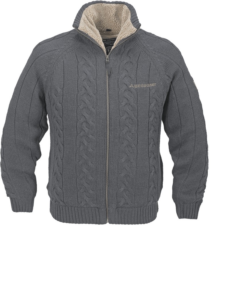 WildwasserStrickjackeArtikelSchlammCamel