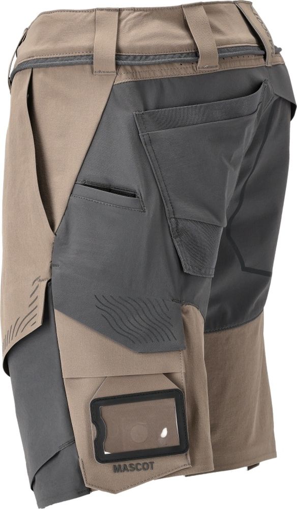 MascotShortsCustomized22149-605DunkelSandbeigeAnthrazitgrau-C4424