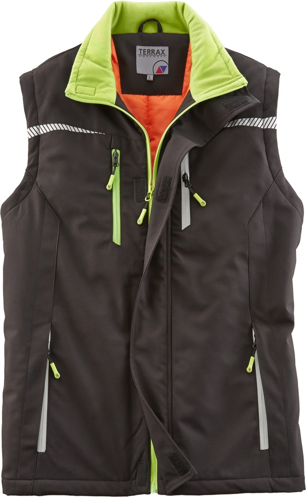 TerraxWorkwearBerufswesteSchwarzLimette