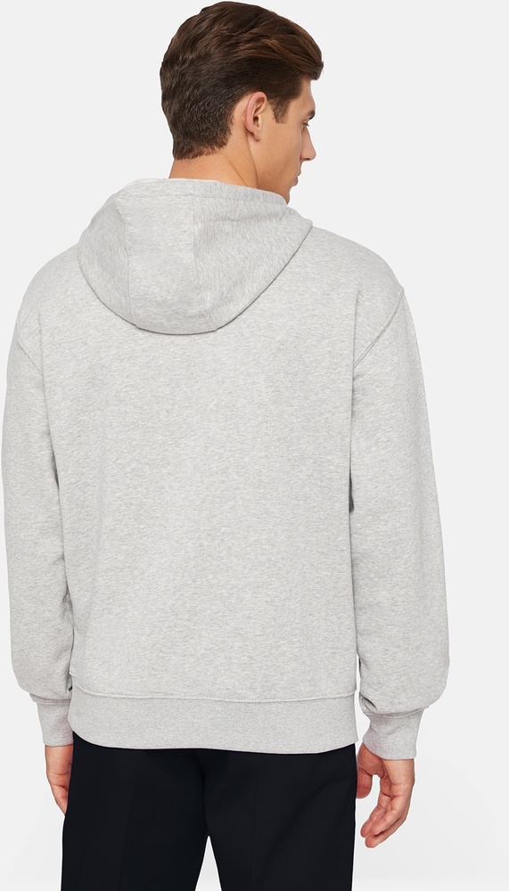 DickiesMidweightPulloverFleeceHoodieRegularDK0A4YT6HeatherGrey-S DickiesMidweightPulloverFleeceHoodieRegularDK0A4YT6HeatherGrey-S