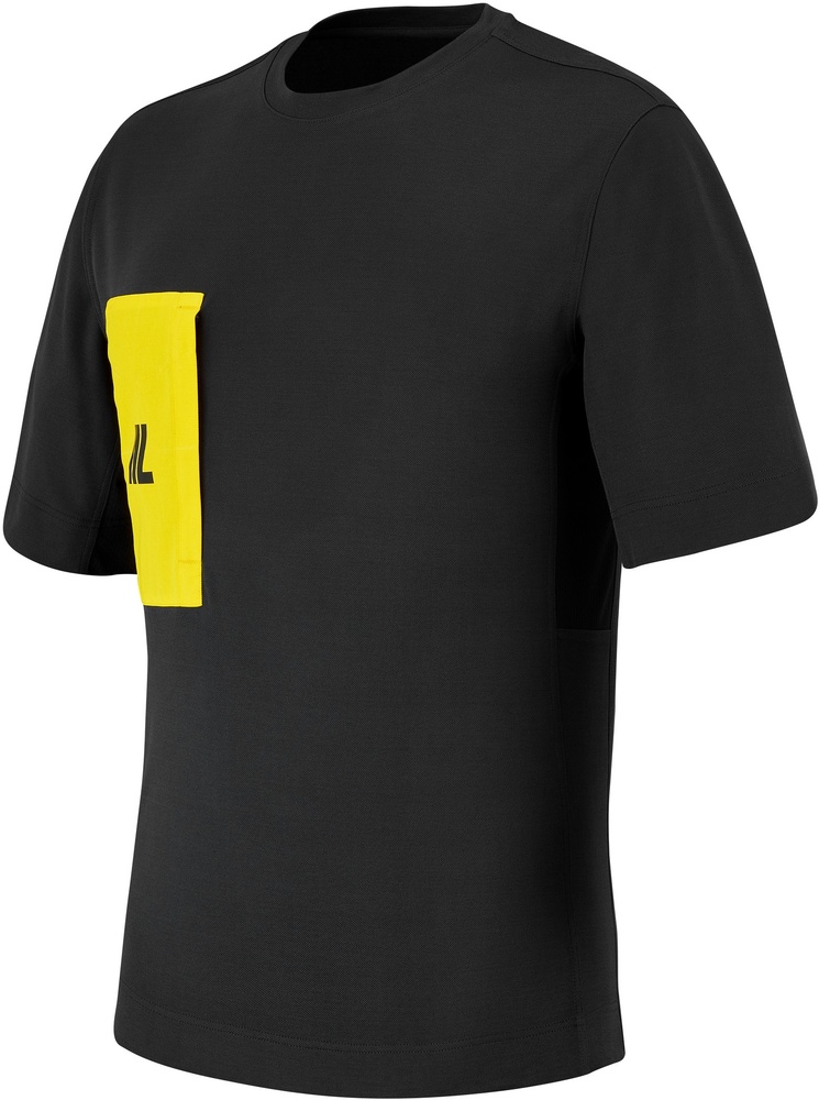 LafontT-ShirtCrew2TBKCPIWBlackLemon-XS