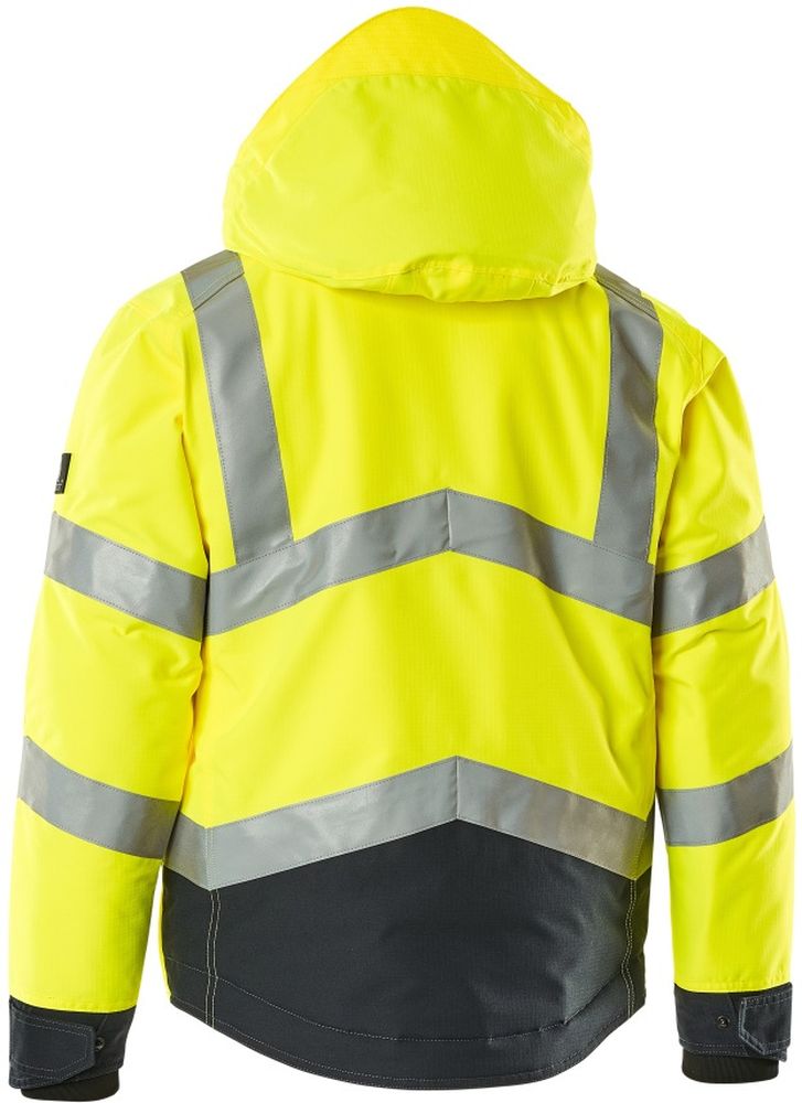 MascotWinterjackeHastingsSafeSupreme15535-231Hi-visGelbSchwarzblau-XXL