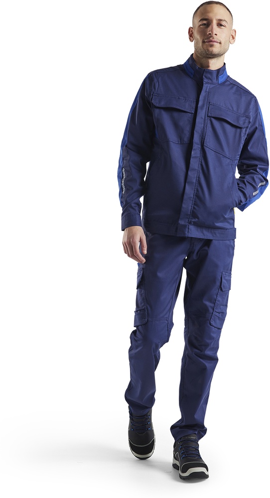 BlklderArbeitsjackeIndustrieJackeStretch44441832MarineblauKornblau-4XL