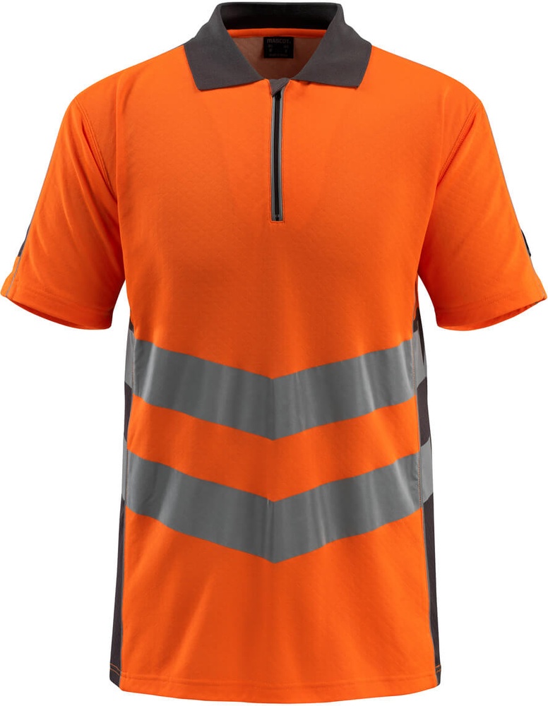 MascotPolo-ShirtMurtonSafeSupreme50130-933Hi-visOrangeDunkelanthrazit-XXL