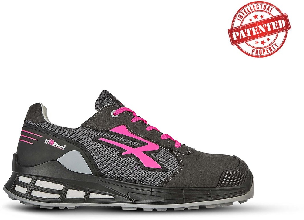 U-PowerSicherheitsschuheHalbschuheIvyEsdS1PSrcRN20126Schwarz-35