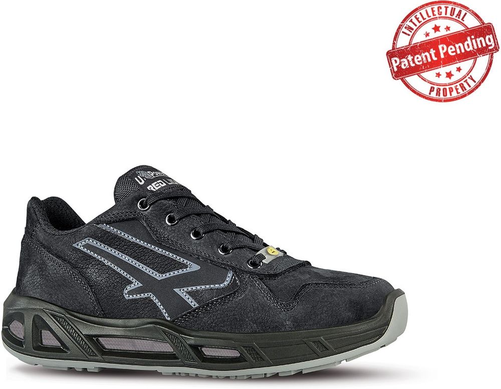 U-PowerSicherheitsschuheHalbschuheCarbonCarpetEsdS3CiSrcRC20013Schwarz-38