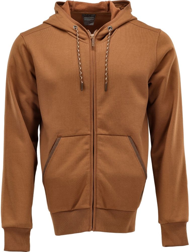 MascotKapuzensweatshirtmitReiverschlussCustomized22486-378Nussbraun-XXL