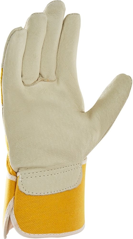 teXXorSchweinsvollleder-WinterhandschuheHusky12Stck1120LederNaturDrellGelb-8