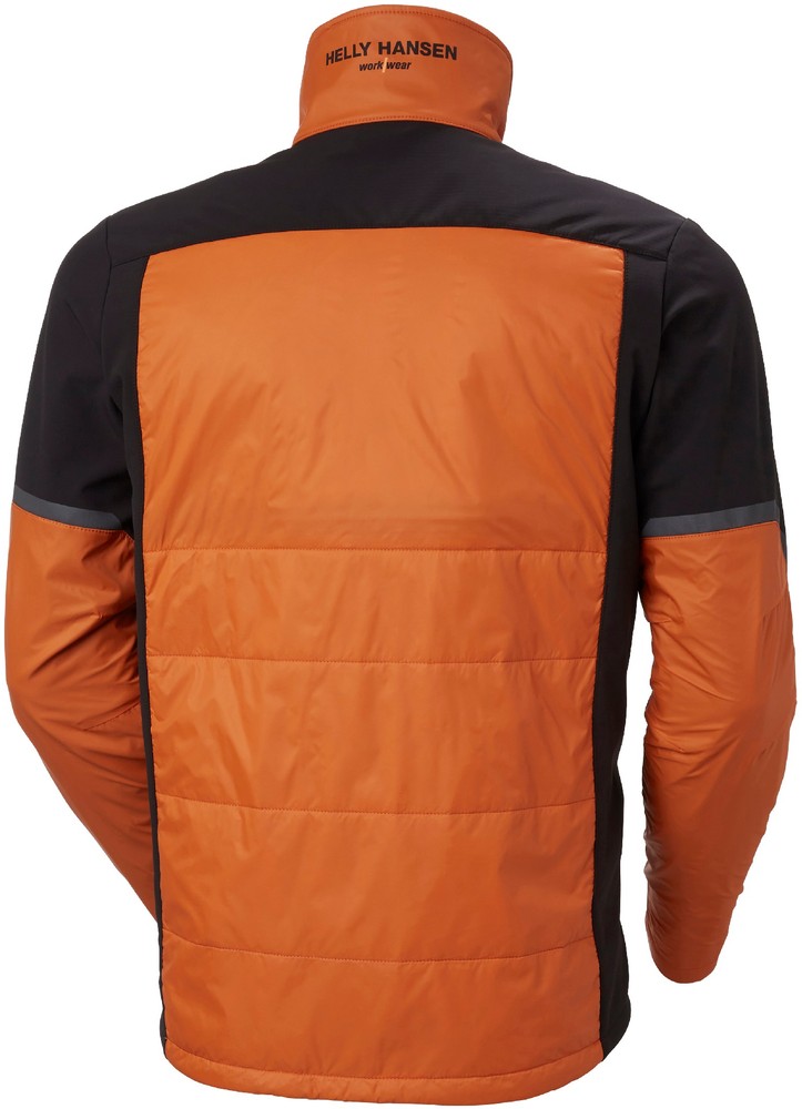 HellyHansenArbeitsjackeKensingtonInsulatedJacketDarkOrangeBlack-XS