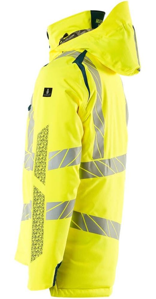 MascotWinterjackeAccelerateSafe19035-449Hi-visGelbDunkelpetroleum-XXL