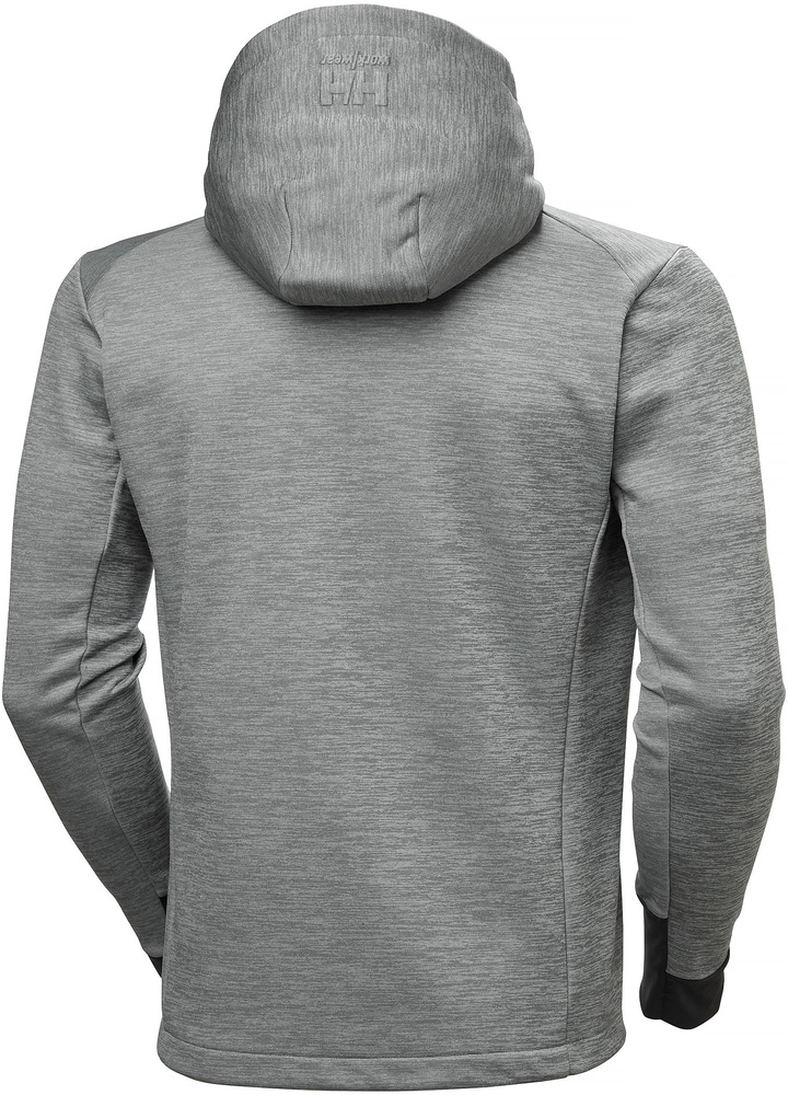 HellyHansenHoodieTechHoodedMidlayer79232GreyMelange-XS