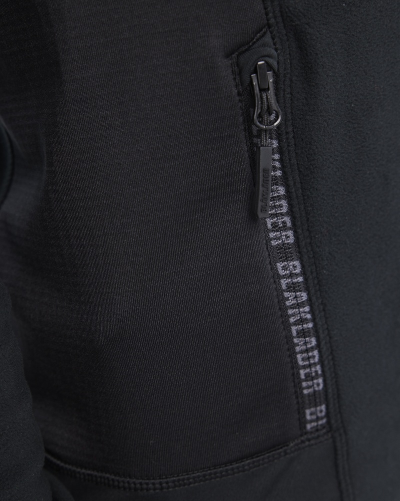 BlklderDamenArbeitsjackeMicrofleece-Jacke47661010SchwarzMittelgrau-L