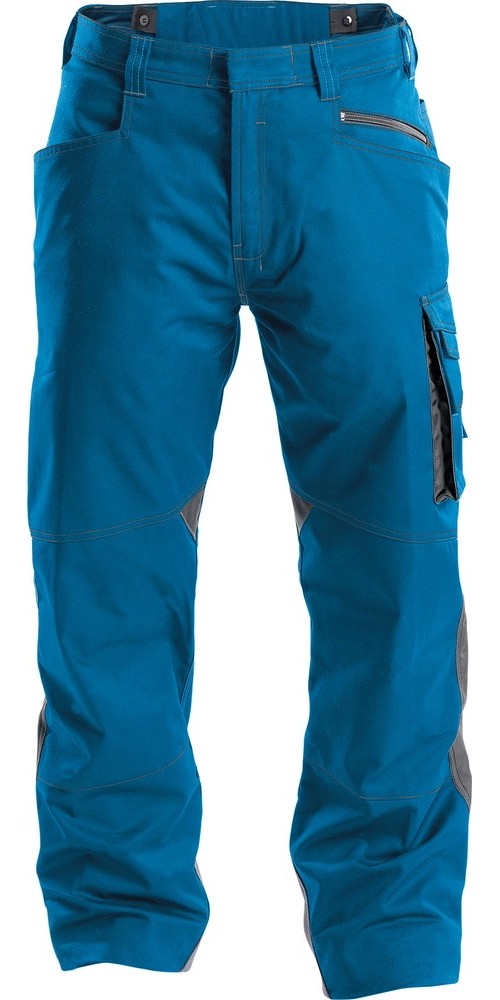 DassyArbeitshoseSpectrumPESCO63AzurblauAnthrazitgrau