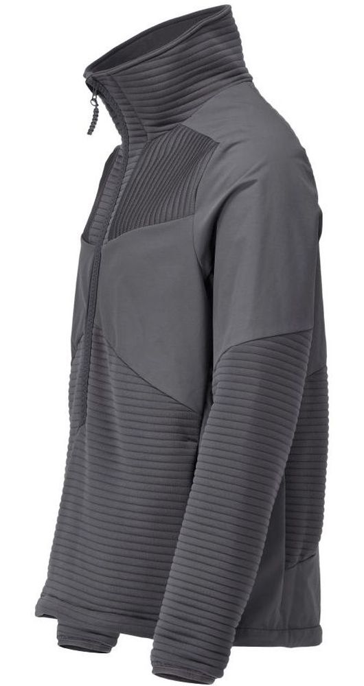 MascotFleecepullovermitkurzemReiverschlussundFutterCustomized22005-681Anthrazitgrau-XXL