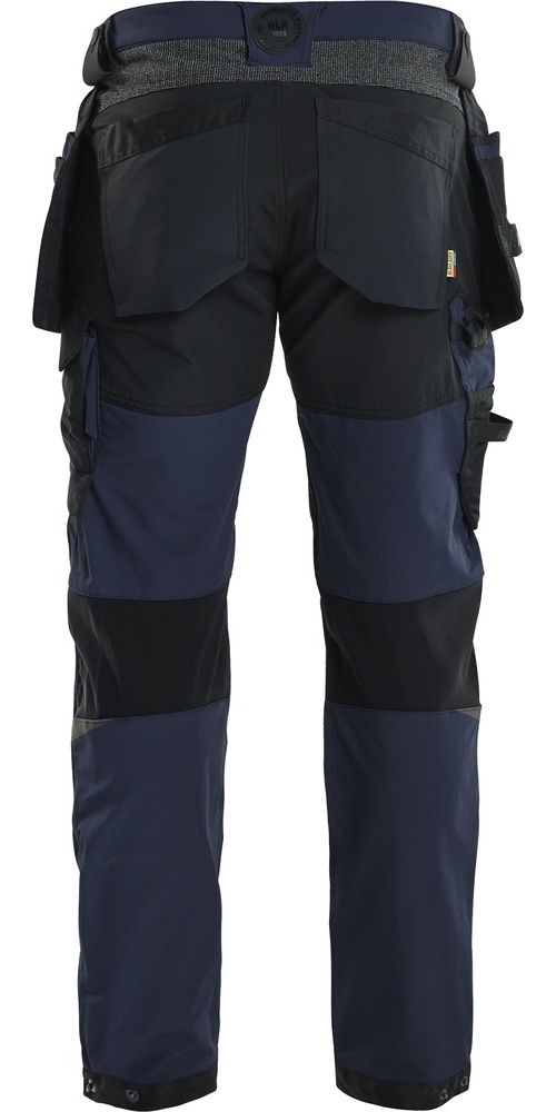 BlklderArbeitshoseHandwerker4-Wege-Stretch15221645DunkelMarineblauSchwarz-C146