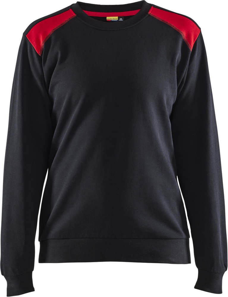 BlklderDamenSweatshirt34081158SchwarzRot-L