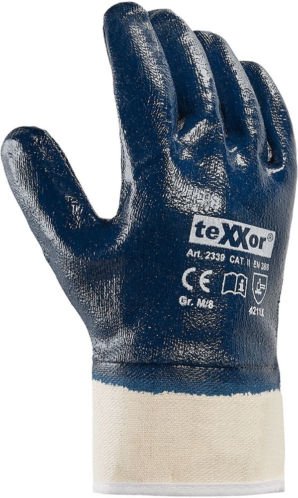 teXXorNitril-HandschuheStulpe12Stck2339BeigeBlau-7