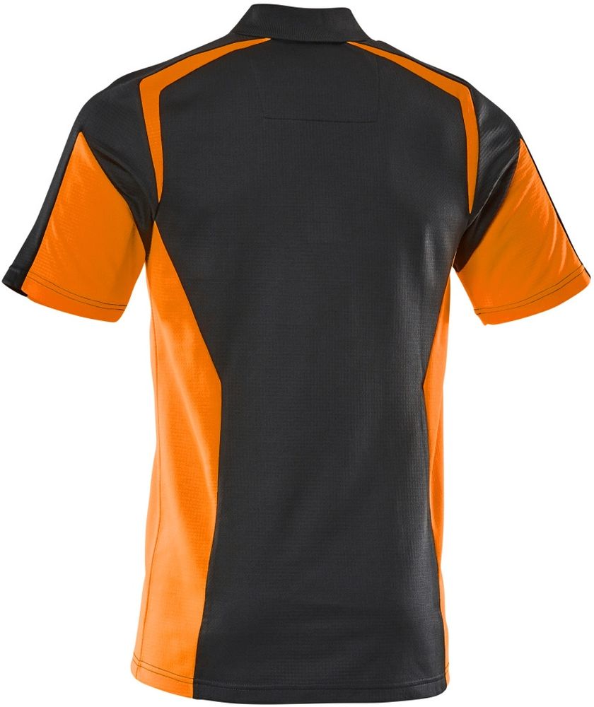 MascotPolo-ShirtAccelerateSafe22083-771SchwarzblauHi-visOrange-XXL