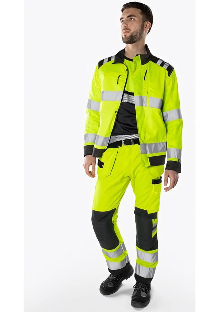FristadsHighVisGreenHandwerkerhoseKl22641GPLUWarnschutz-GelbSchwarz-C44 FristadsHighVisGreenHandwerkerhoseKl22641GPLUWarnschutz-GelbSchwarz-C44