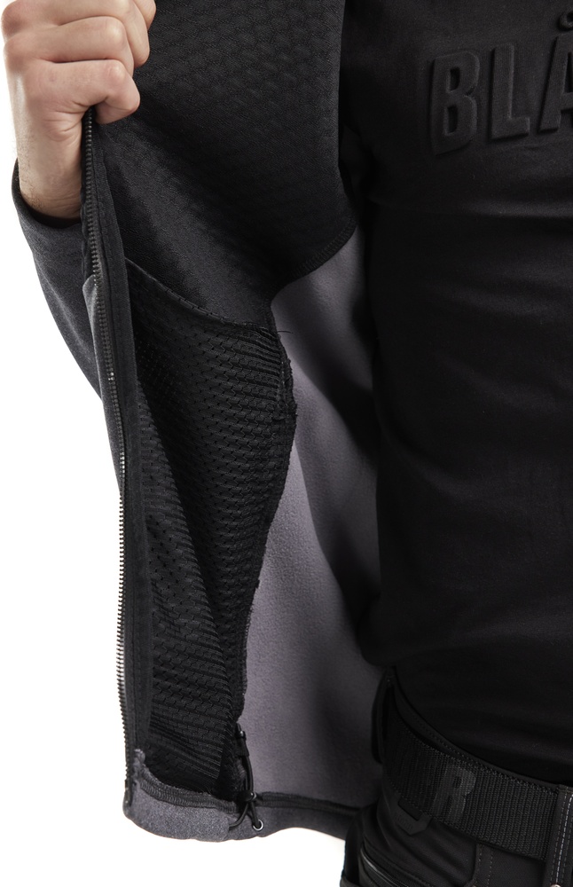 BlklderArbeitsjackeKapuzenjacke35402533SchwarzMelange-4XL