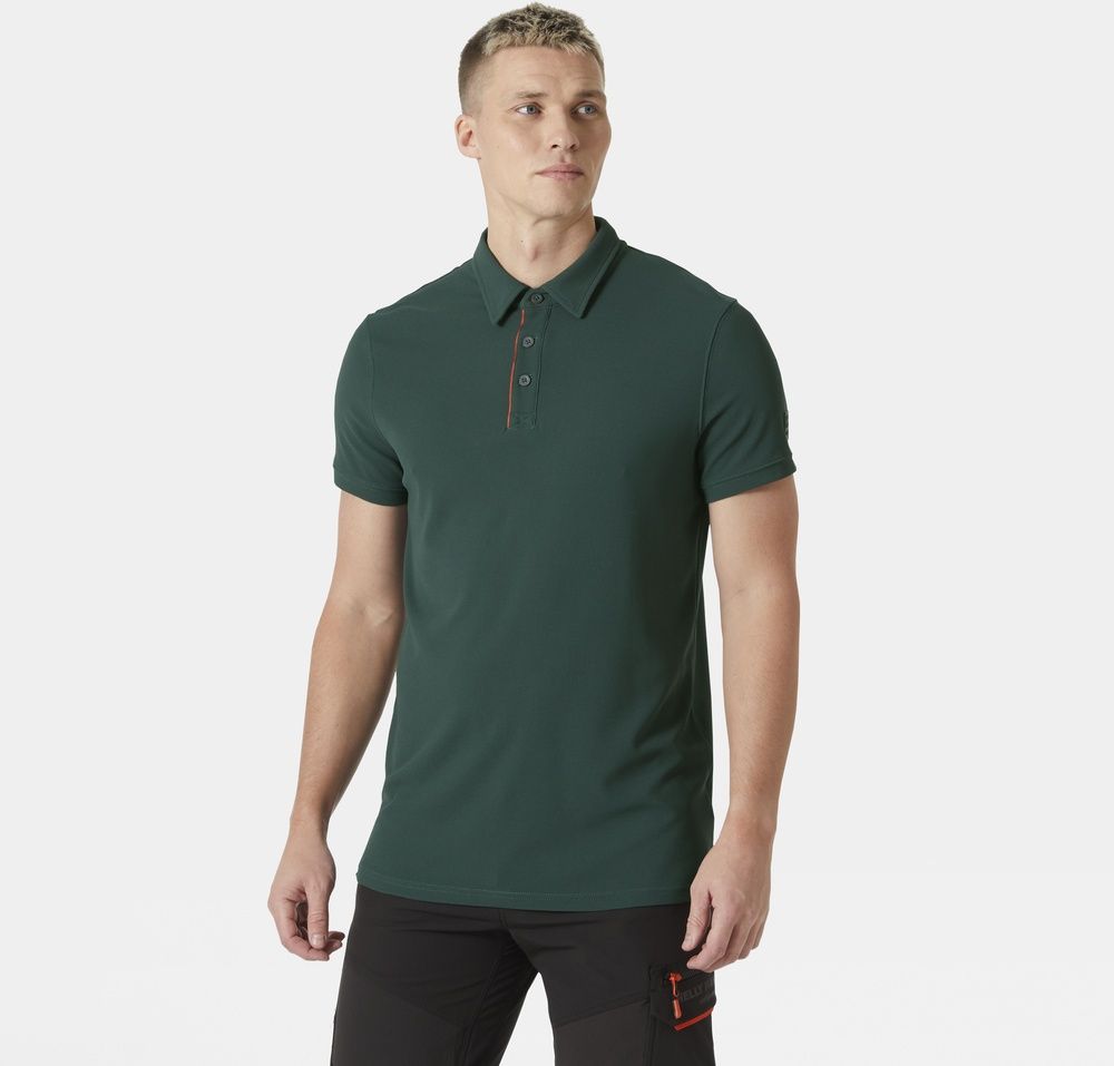 HellyHansenPoloShirtTech79248450DarkestSpruce-XS