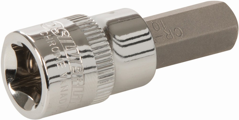SilverlineSteckschlsselKnarrenSechskant-Schraubendrehereinstze38-Antrieb7-tlgSatzInnensechskant310mm