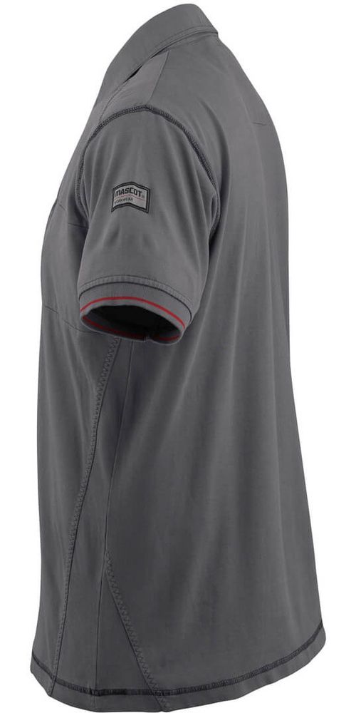 MascotPolo-ShirtmitBrusttascheKretaFrontline50351-833Hellanthrazit-XXL