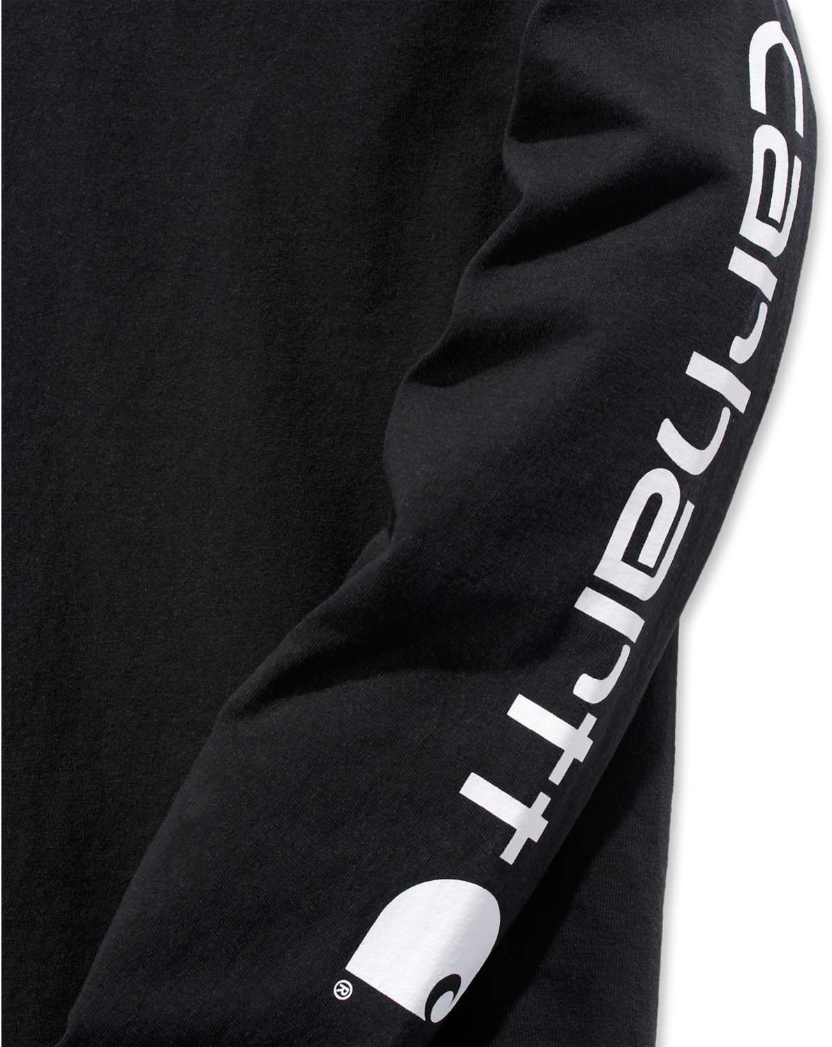CarharttDamenT-ShirtWorkwearLogoLST-ShirtBlack CarharttDamenT-ShirtWorkwearLogoLST-ShirtBlack
