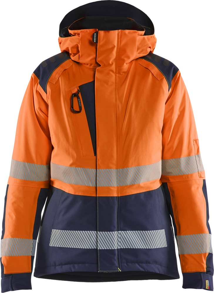BlklderDamenArbeitsjackeHighVisWinterjacke44561987OrangeMarineblau-L