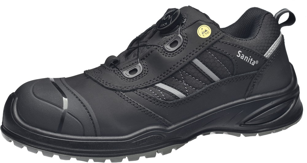 SanitaHerrenSicherheitsschuhThulit-Esd-S3S-LockShoeBlack-Grey