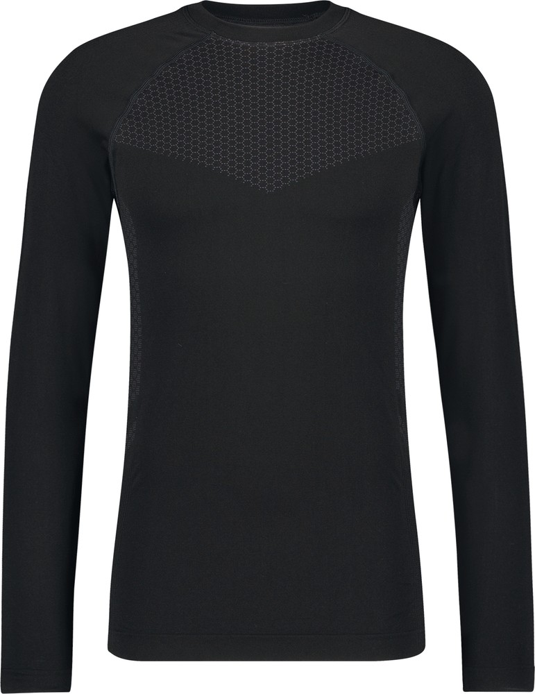 DassyThermo-T-ShirtmitlangenrmelnPierrePOLYPROPYLENSILTEXSchwarz