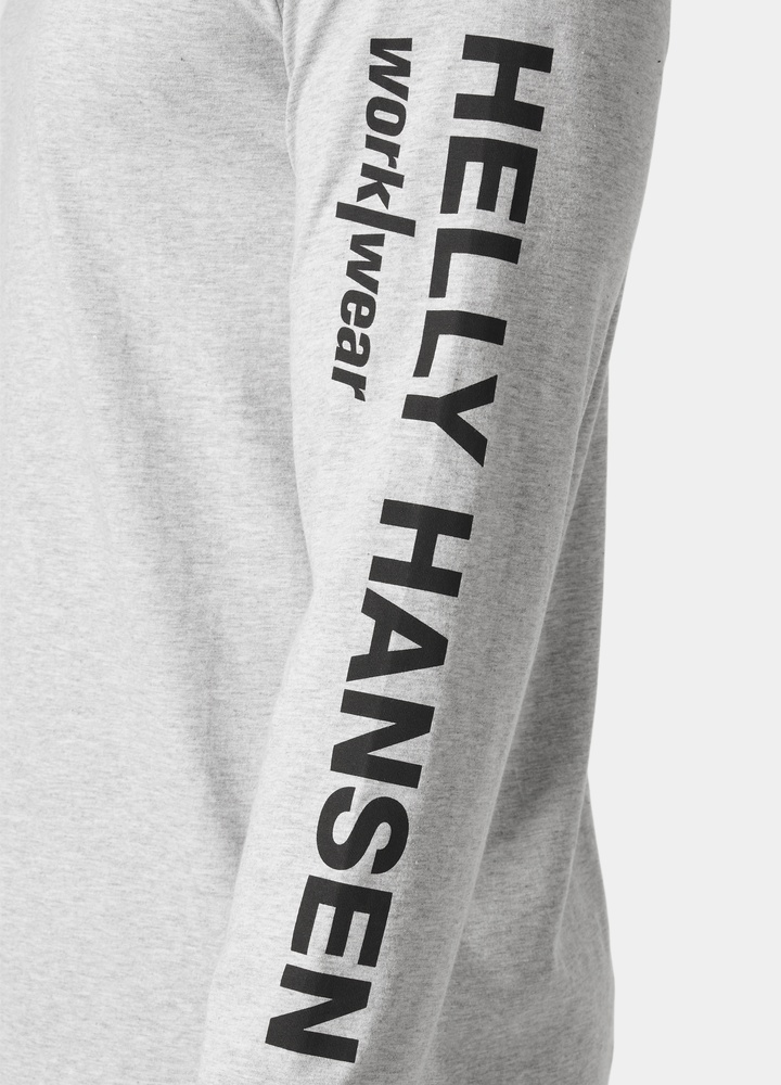 HellyHansenLongsleeveClassicLogo79282930LightGreyMelange-XS