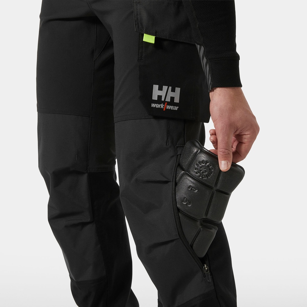 HellyHansenLatzhoseOxford4XCNCTBib77504BlackEbony-C44