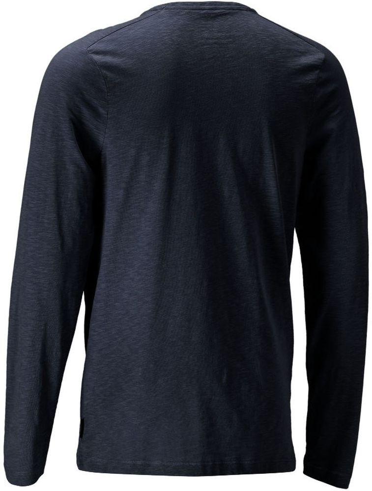 MascotT-ShirtLangarmCustomized22581-983Schwarzblau-XXL
