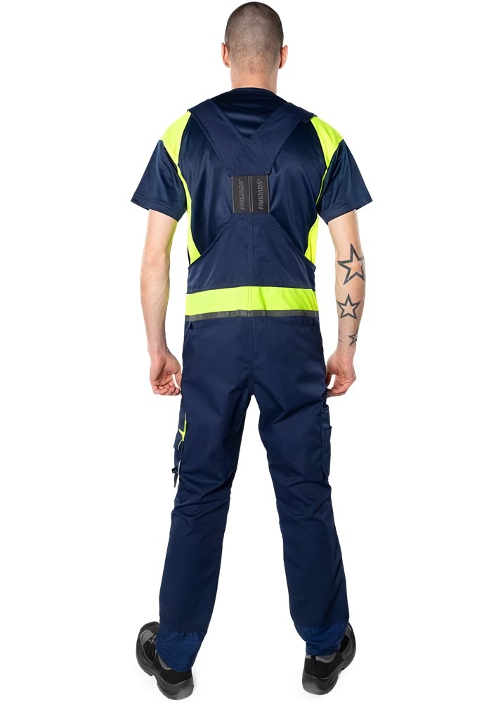 FristadsLatzhose1555STFPMarineWarnschutz-Gelb-C54