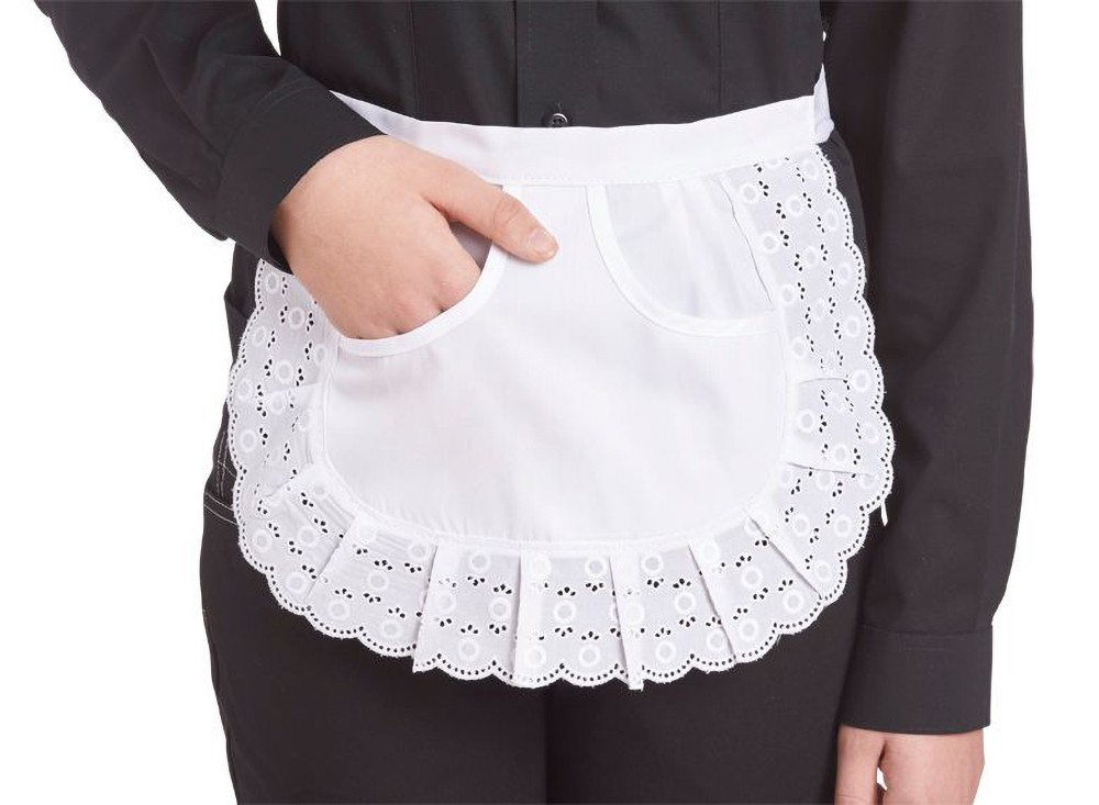 LeiberDamenServierschrze026701Wei