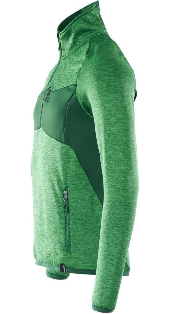 MascotFleecepullovermitkurzemReiverschlussAccelerate18003-316GrasgrnGrn-XXL