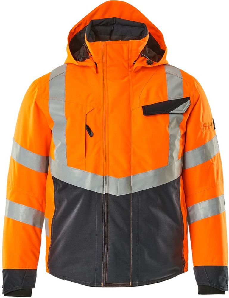 MascotWinterjackeHastingsSafeSupreme15535-231Hi-visOrangeSchwarzblau-XXL
