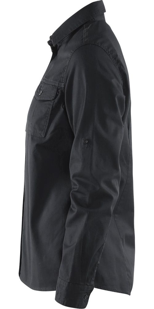 BlklderDamenTwillHemd32081135Schwarz-L