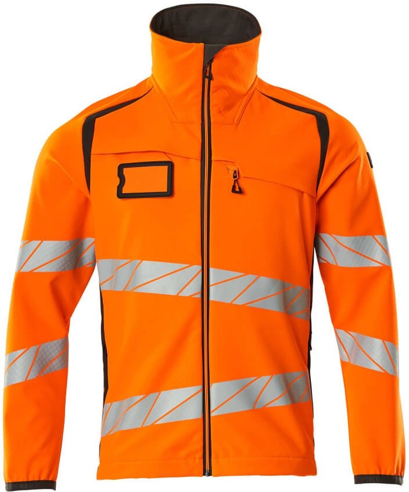 MascotSoftshellJackeAccelerateSafe19002-143Hi-visOrangeDunkelanthrazit-XXL