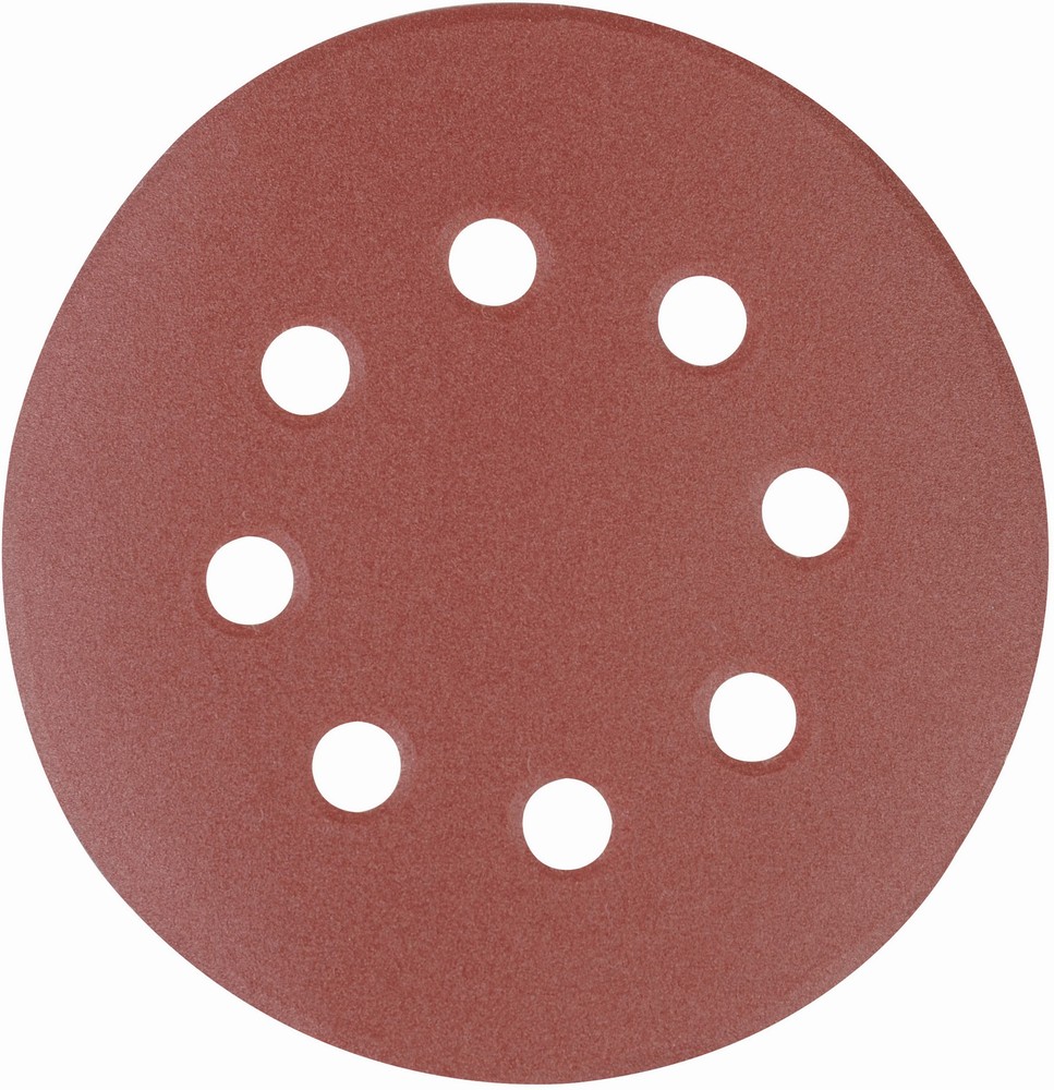 SilverlineSchleifzubehrKlettschleifscheibengelocht125mm10er-Pckg