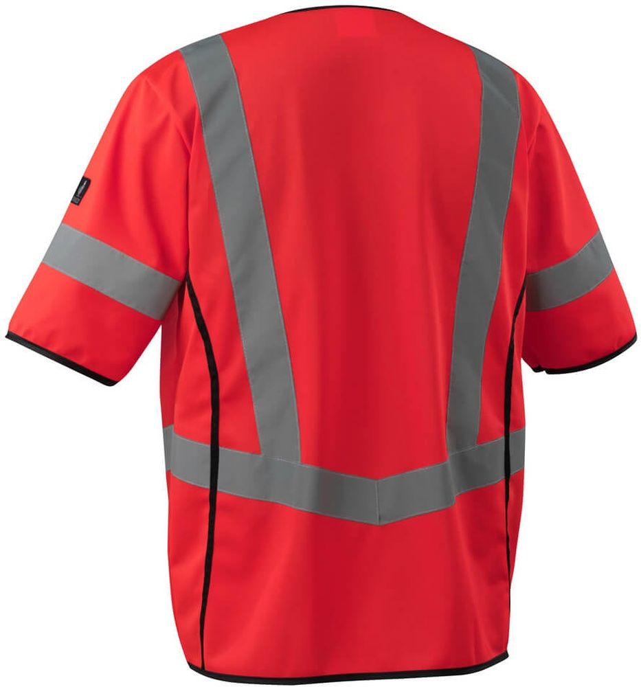 MascotWarnwestePackwoodSafeSupreme50216-310Hi-visRot-XXL